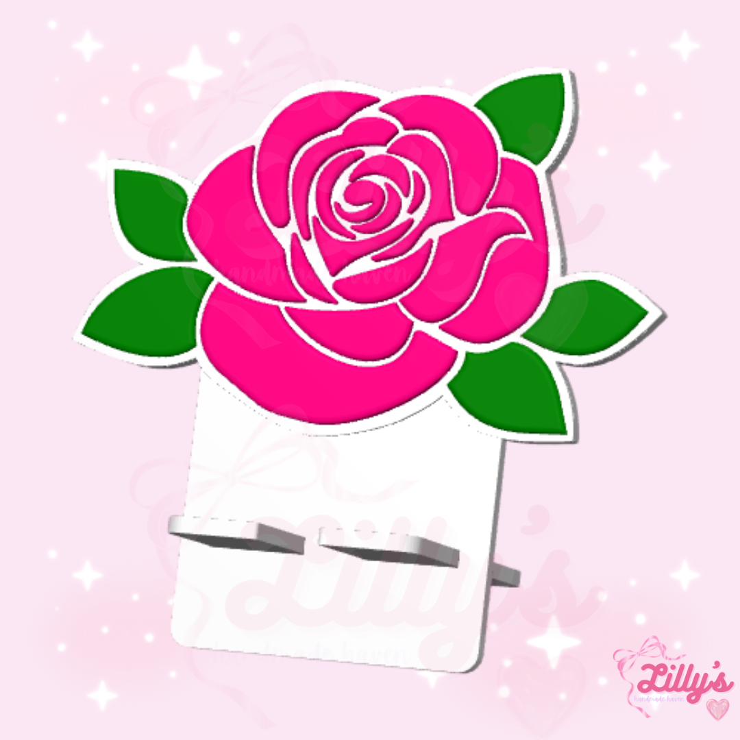 Rose Phone Holder