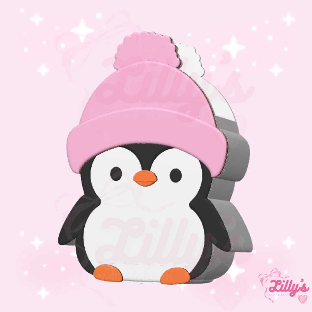 Penguin Pen/Makeup Brush Holder
