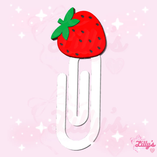 Strawberry Jumbo Paper Clip