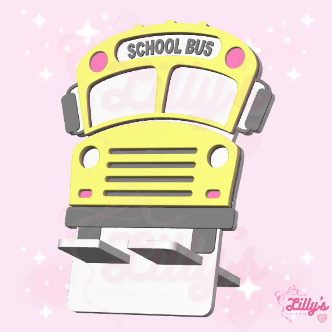 School Bus Phone Holder
