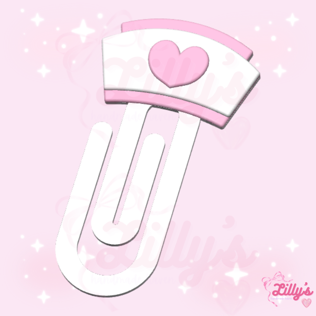 Nurse Hat Jumbo Paper Clip