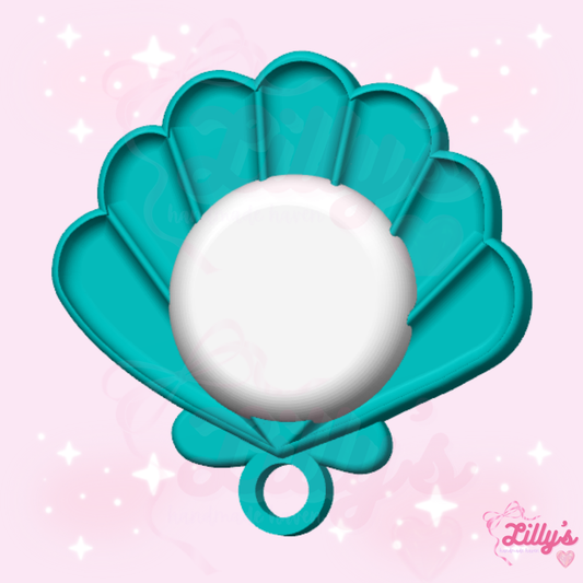 Seashell with Pearl NFC Tag