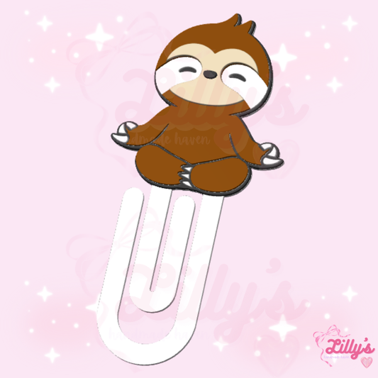 Sloth Jumbo Paper Clip