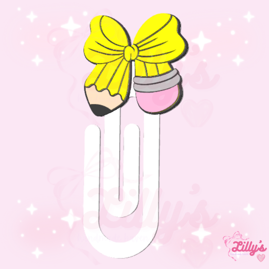 Pencil Bow #1 Jumbo Paper Clip