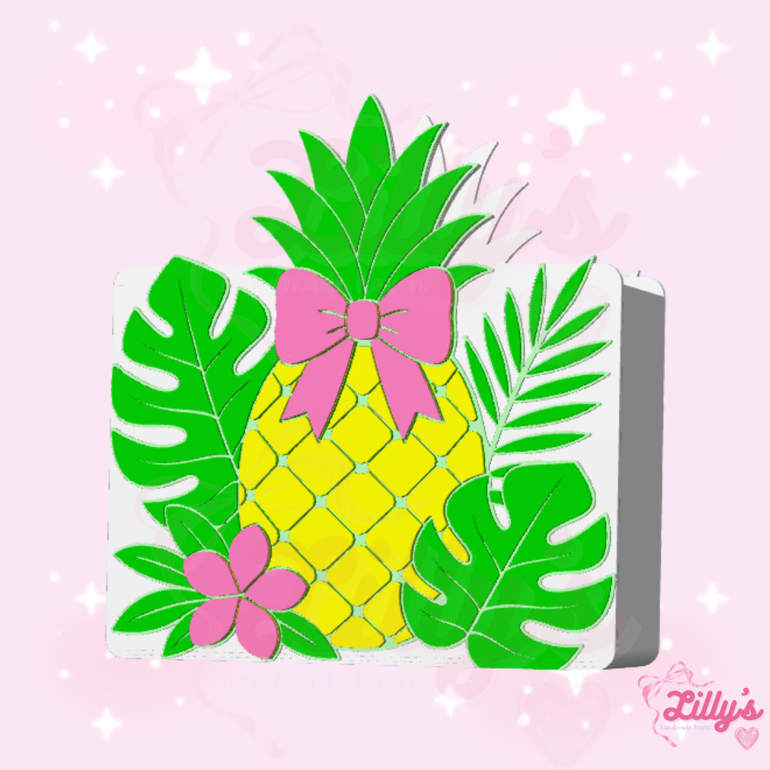 Pineapple #2 Pen/Makeup Brush Holder