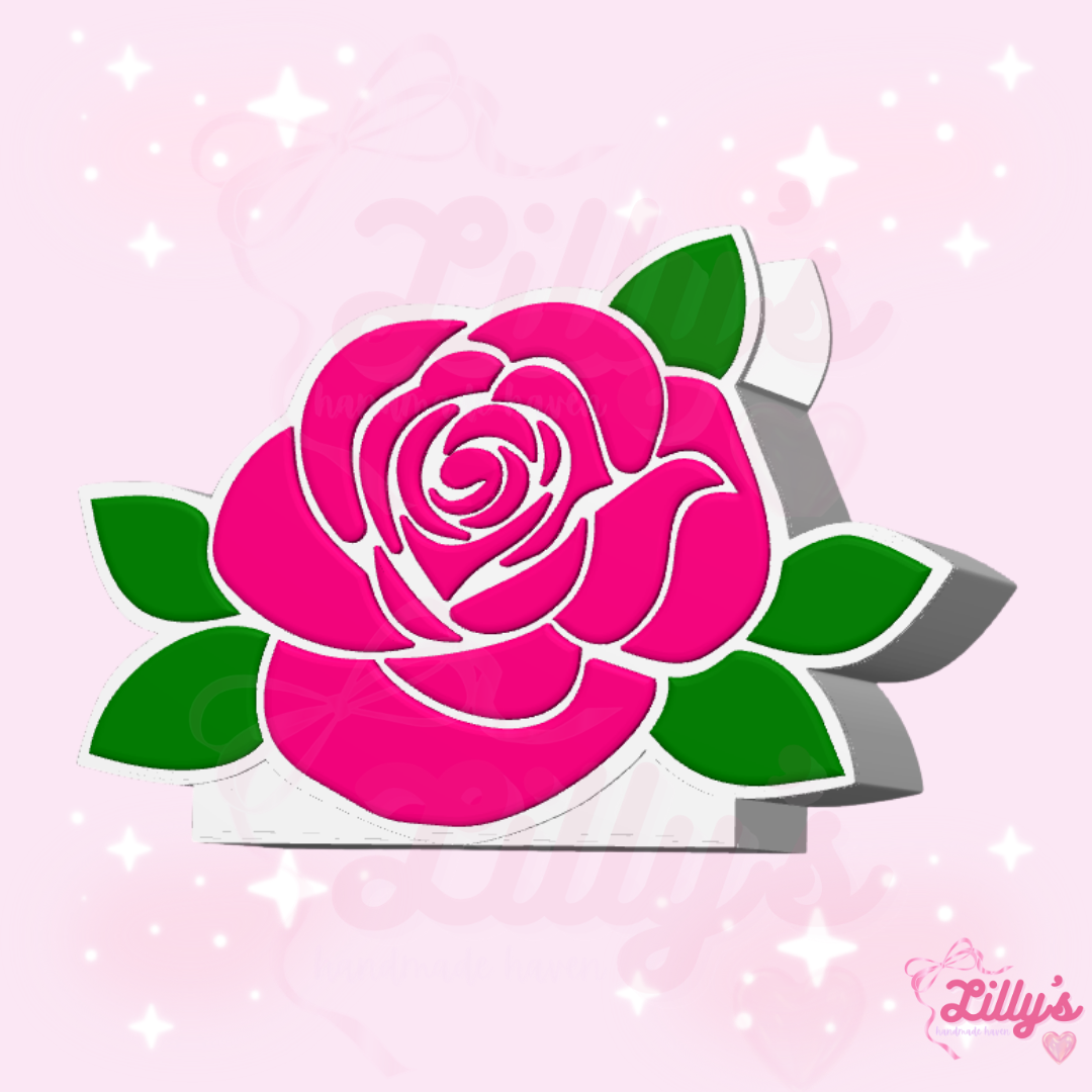 Rose Pen/Makeup Brush Holder