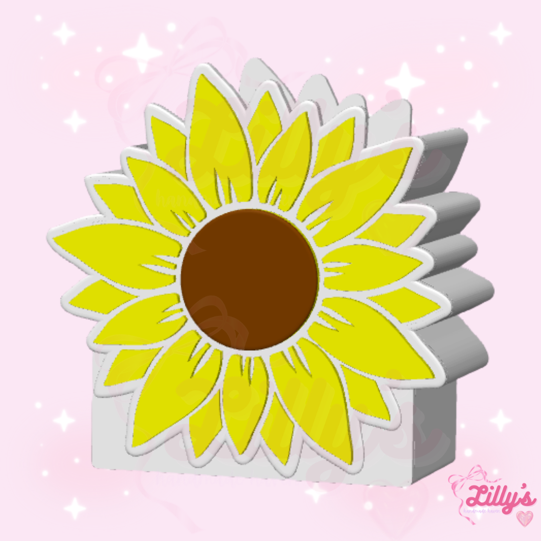 Sunflower #2 Pen/Makeup Brush Holder