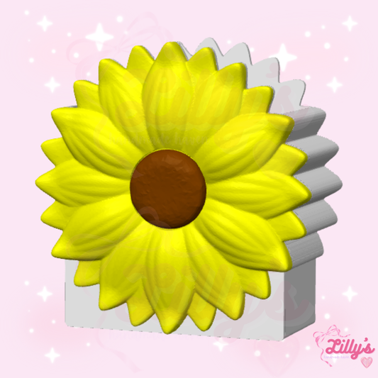 Sunflower #1 Pen/Makeup Brush Holder