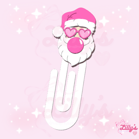 Sassy Santa Jumbo Paper Clip