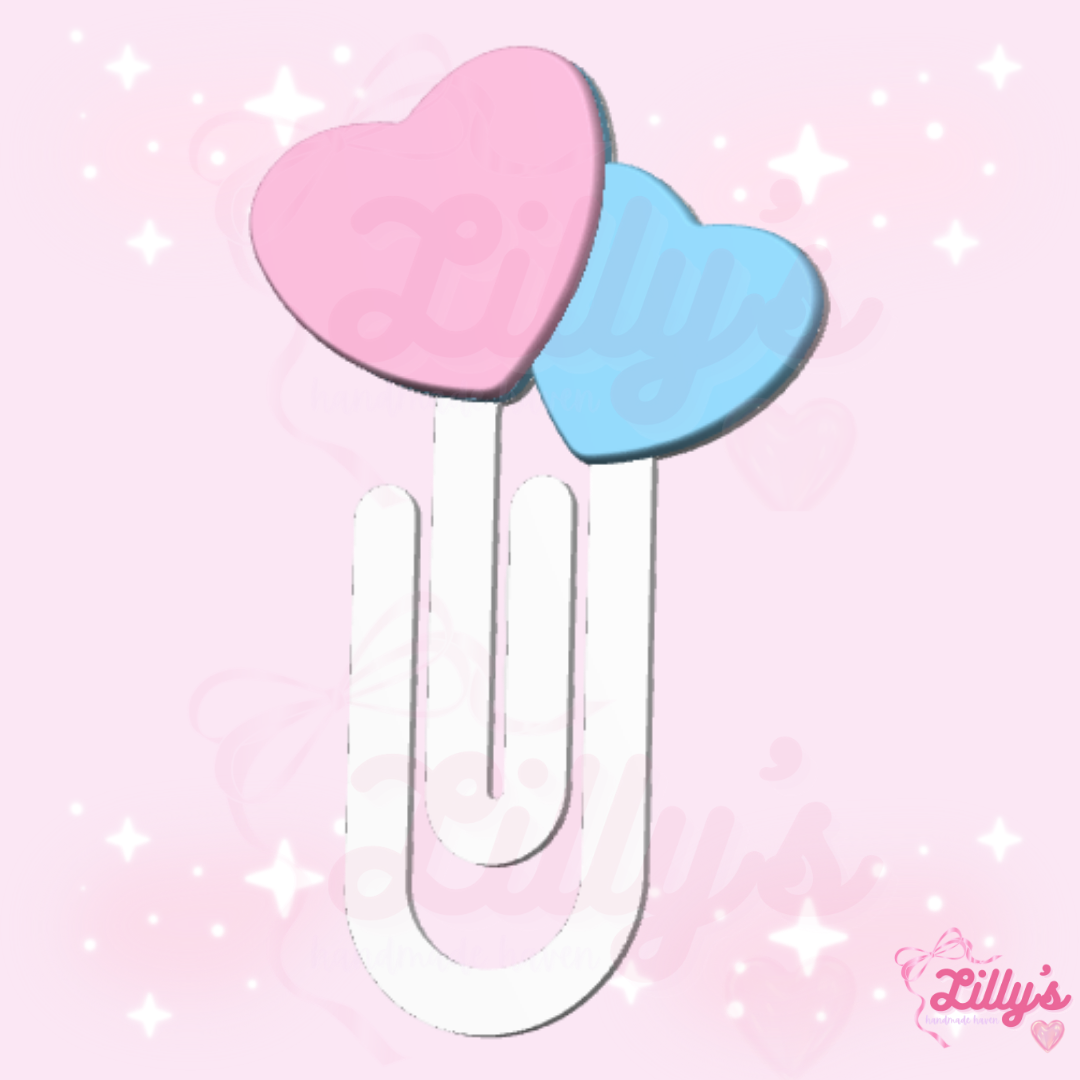 Hearts Jumbo Paper Clip