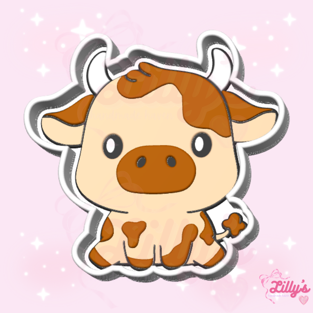 Highland Cow #1 Trinket Tray