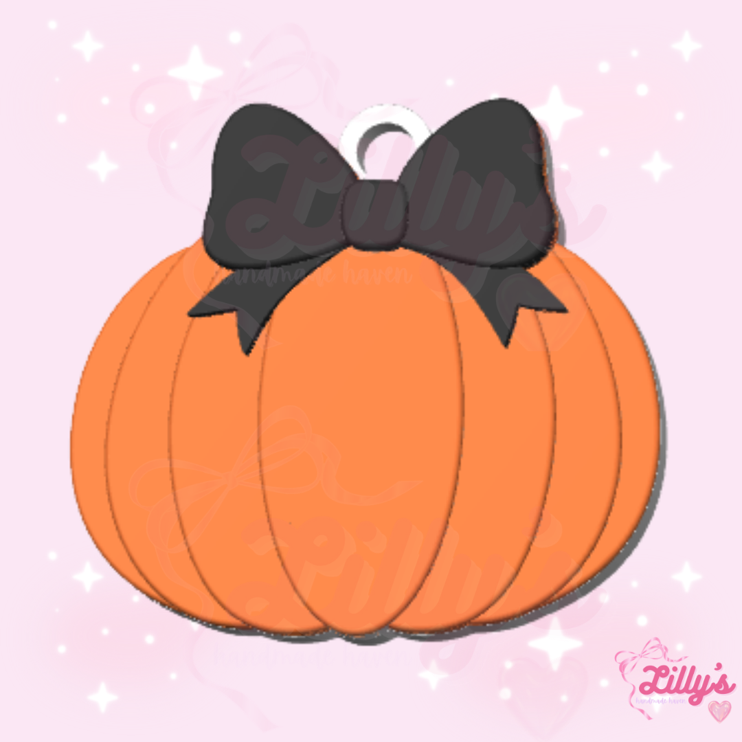 Pumpkin with Bow NFC Tag
