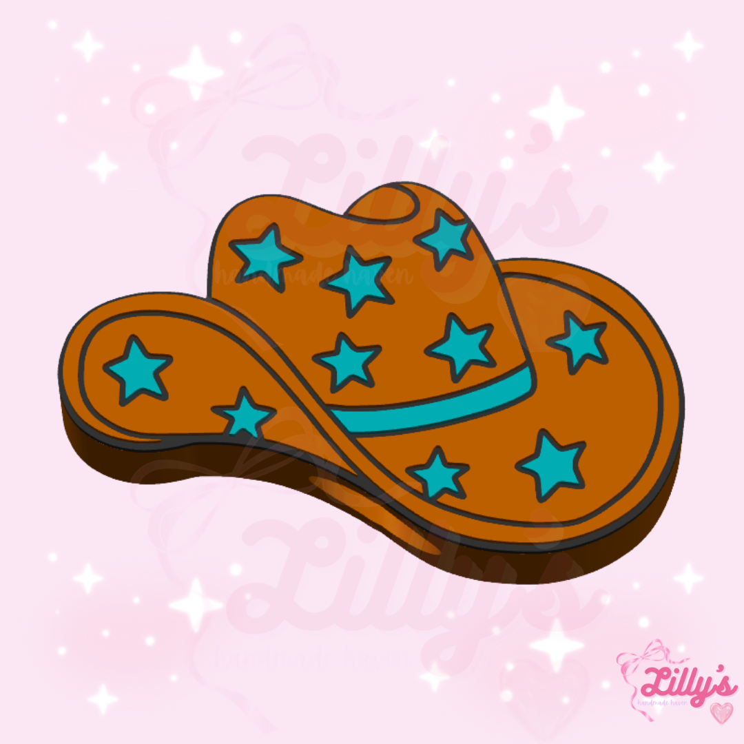 Cowgirl Hat Straw Topper