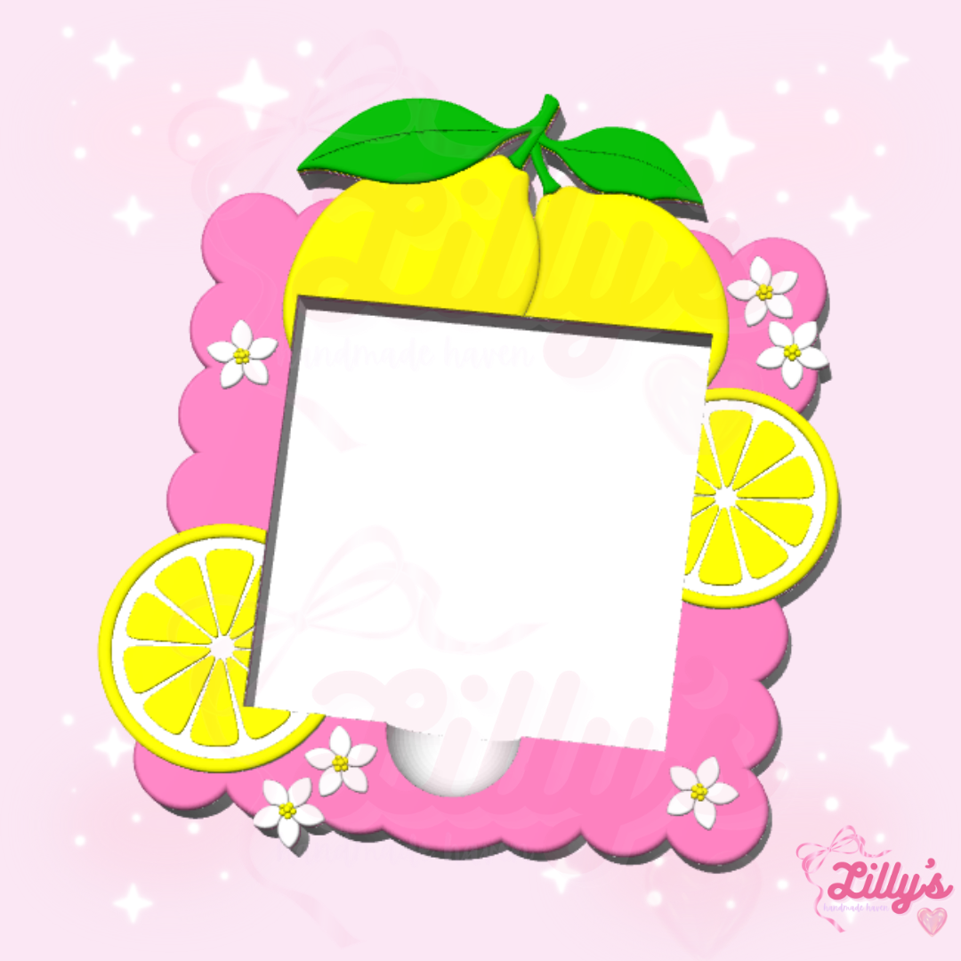 Lemons Sticky Note Holder