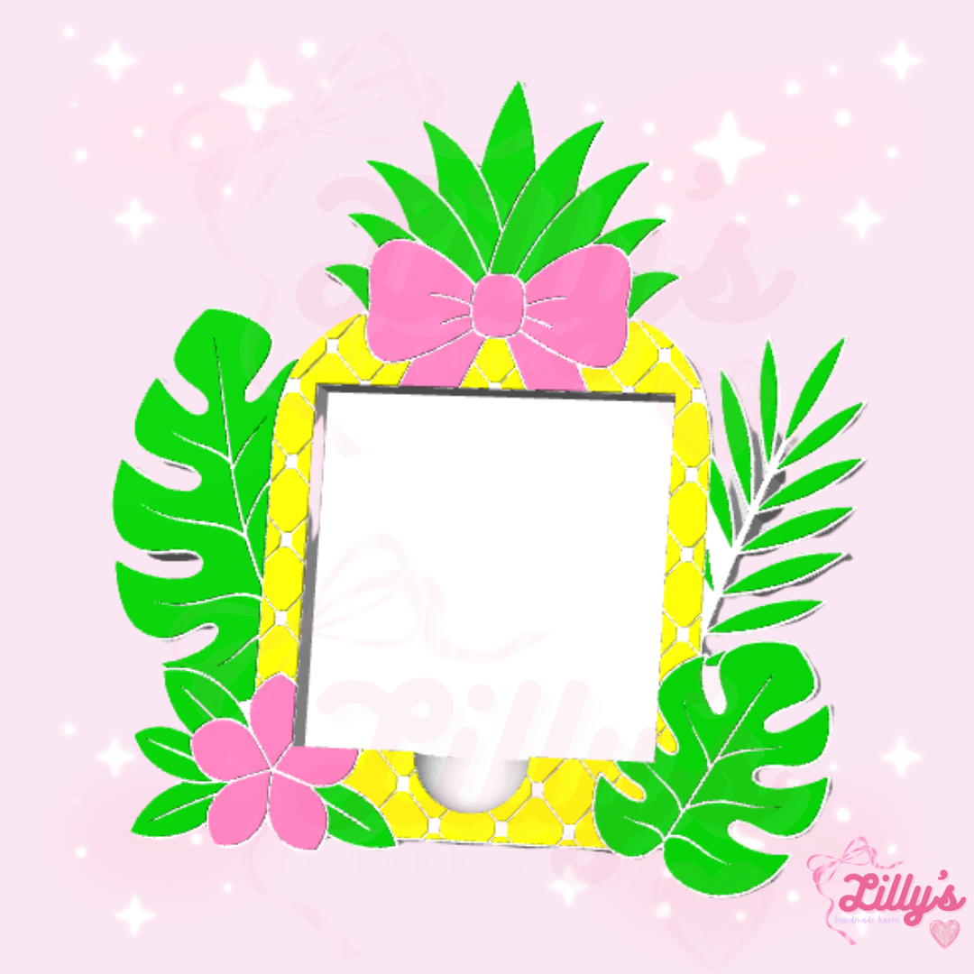 Pineapple Paradise Sticky Note Holder