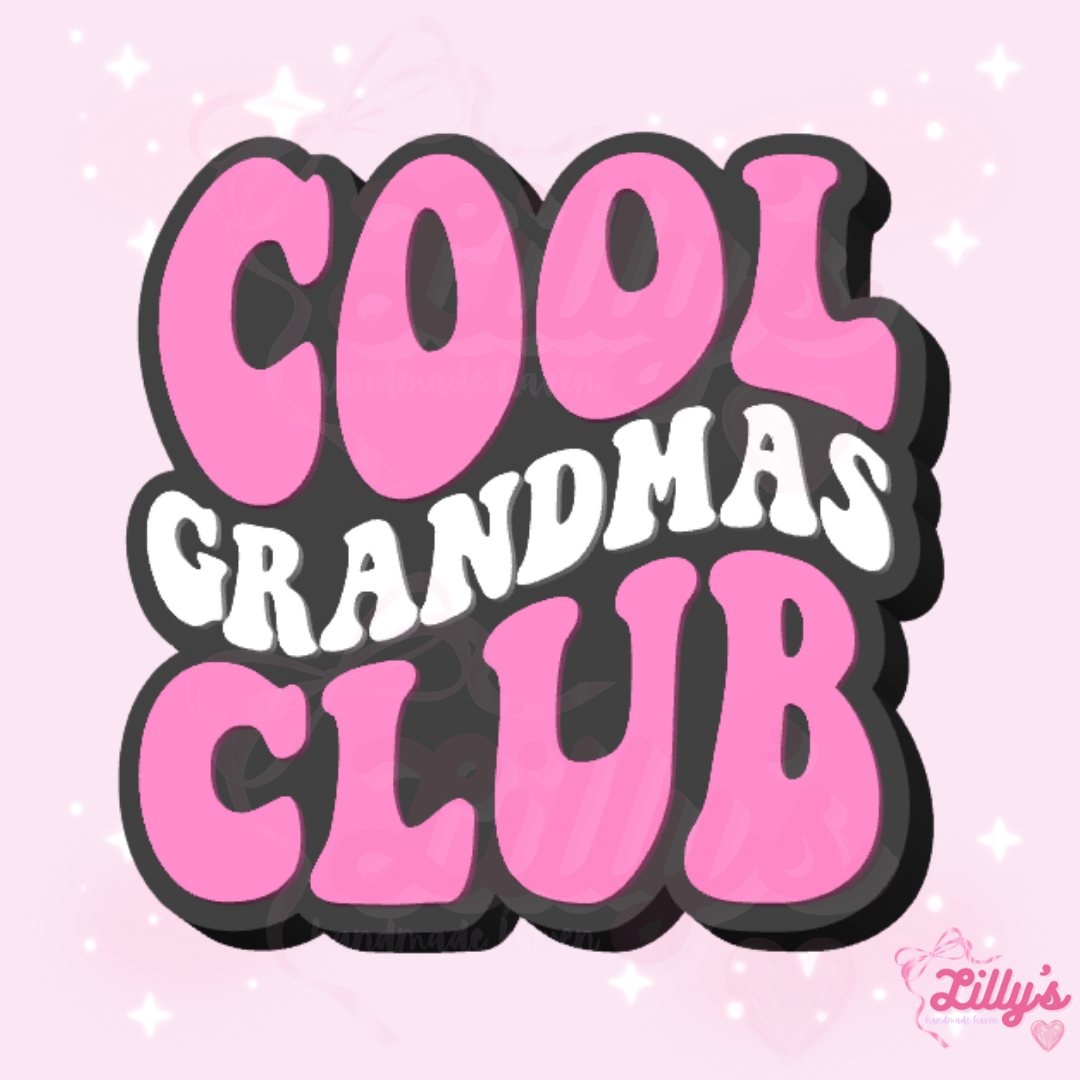 Cool Grandma's Club Pen Topper