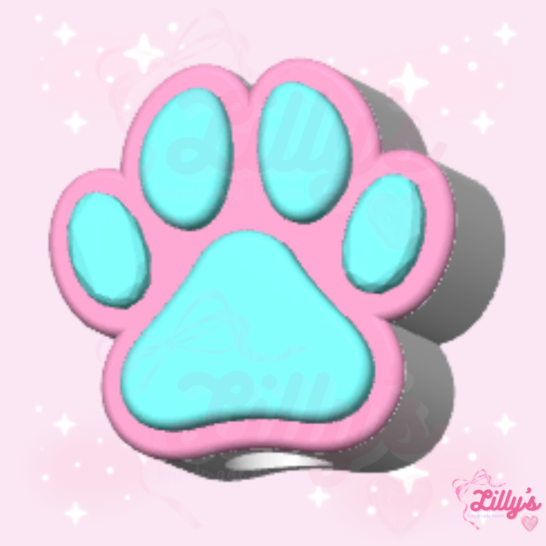 Dog Paw Straw Topper