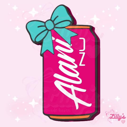 Energy Drink with Bow Pen Topper