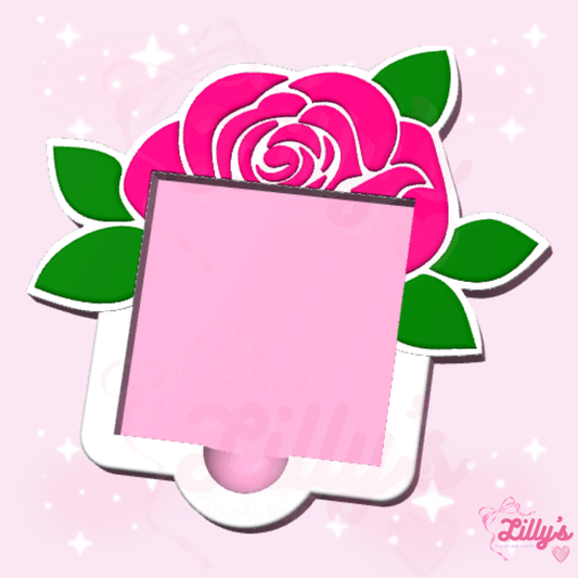 Rose Sticky Note Holder