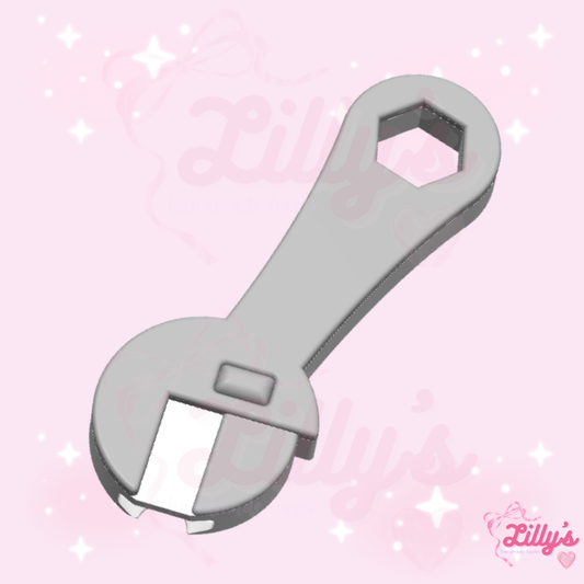 Wrench Can Opener Keychain