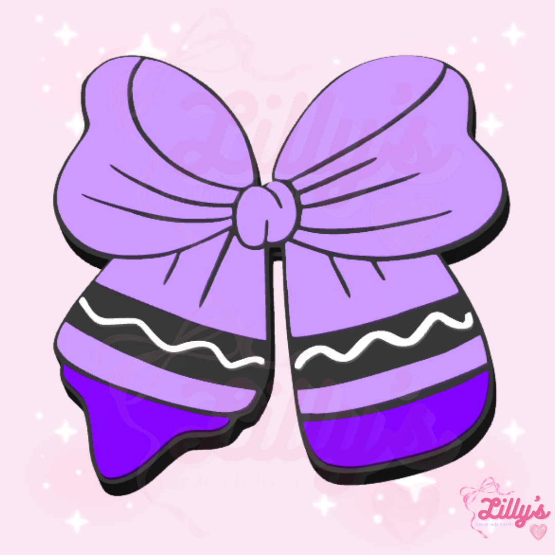 Crayon Bow Pen Topper