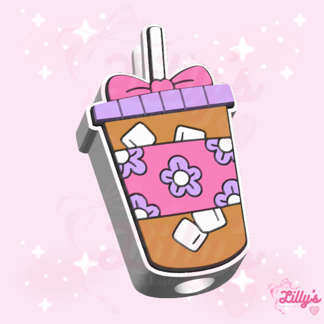 Iced Coffee Straw Topper