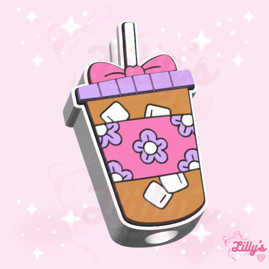 Iced Coffee Straw Topper