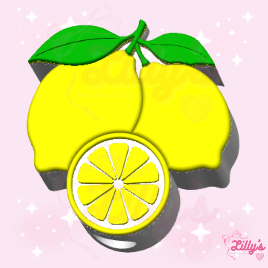 Lemons Straw Topper
