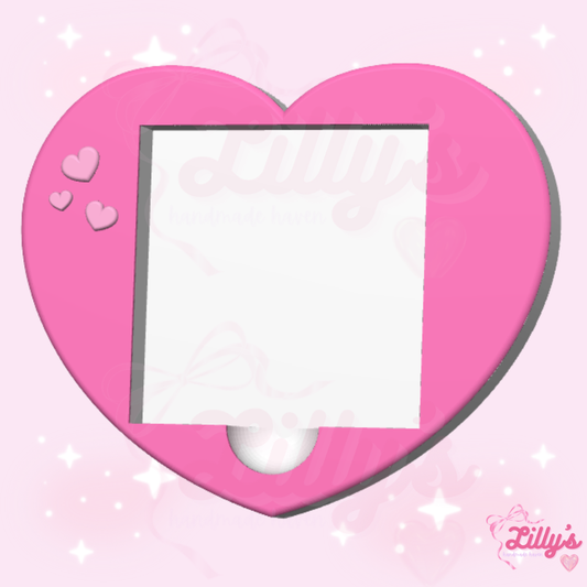 Heart Sticky Note Holder