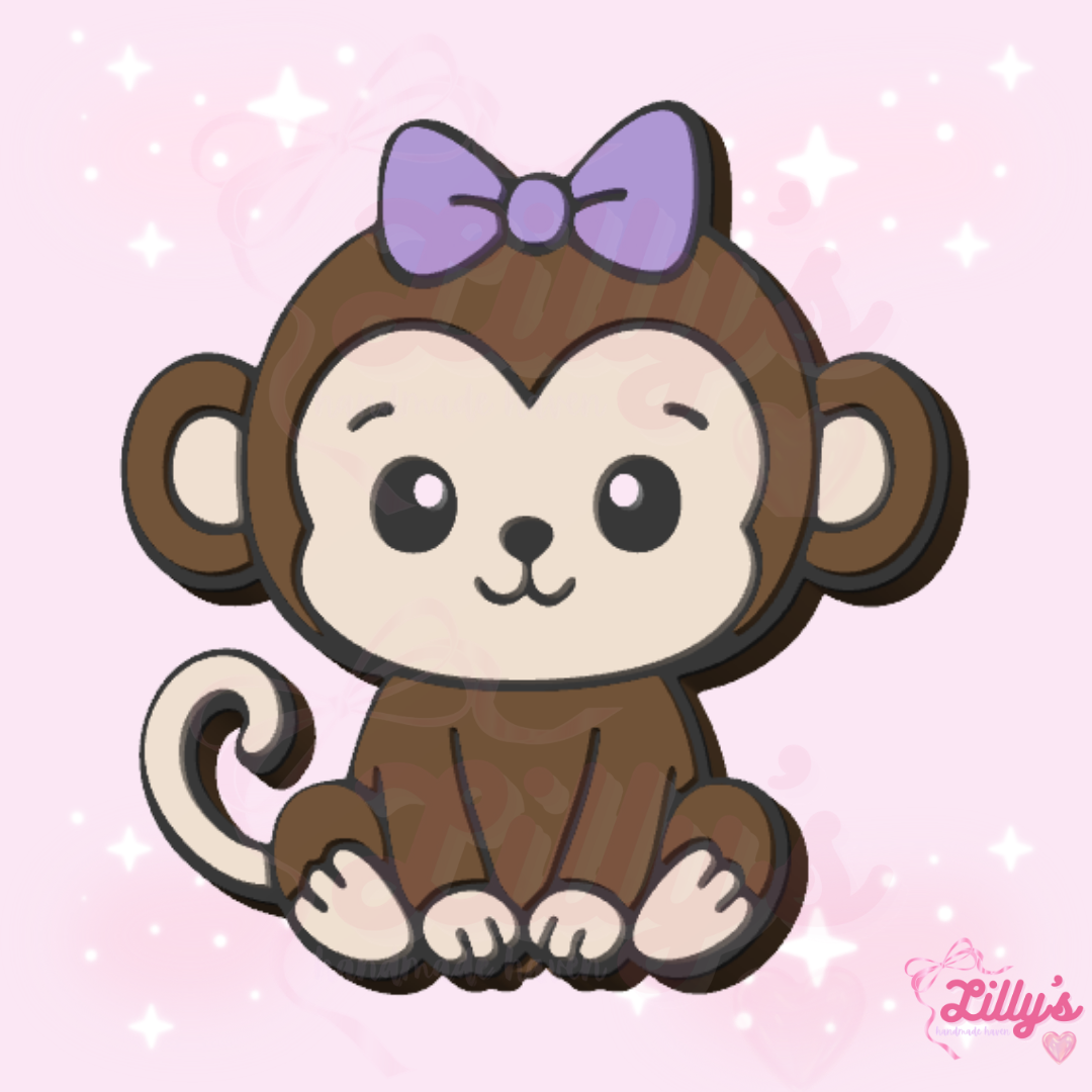 Monkey Girl Pen Topper