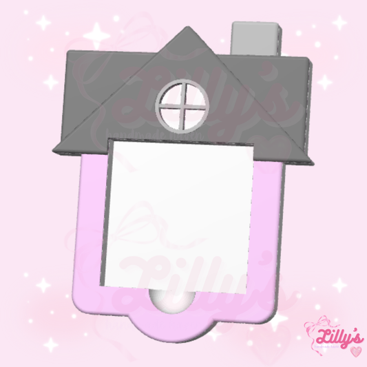 House #1 Sticky Note Holder