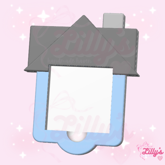 House #2 Sticky Note Holder