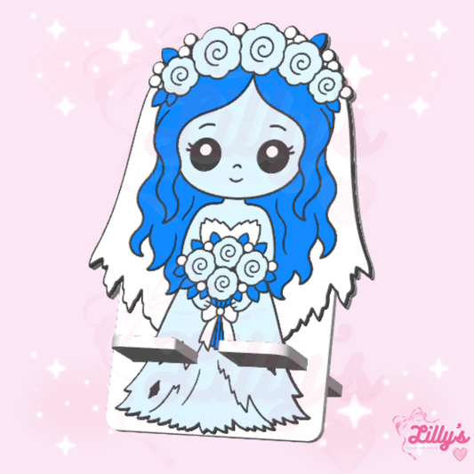 Spooky Bride Phone Holder