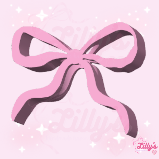 Delicate Bow Straw Topper