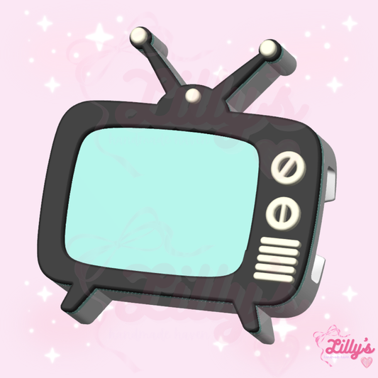 Retro TV Can Opener Keychain