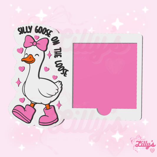 Silly Goose on the Loose Sticky Note Holder