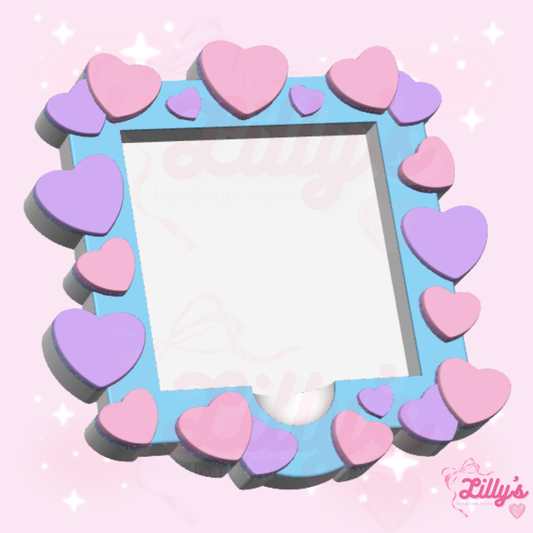 Hearts Sticky Note Holder