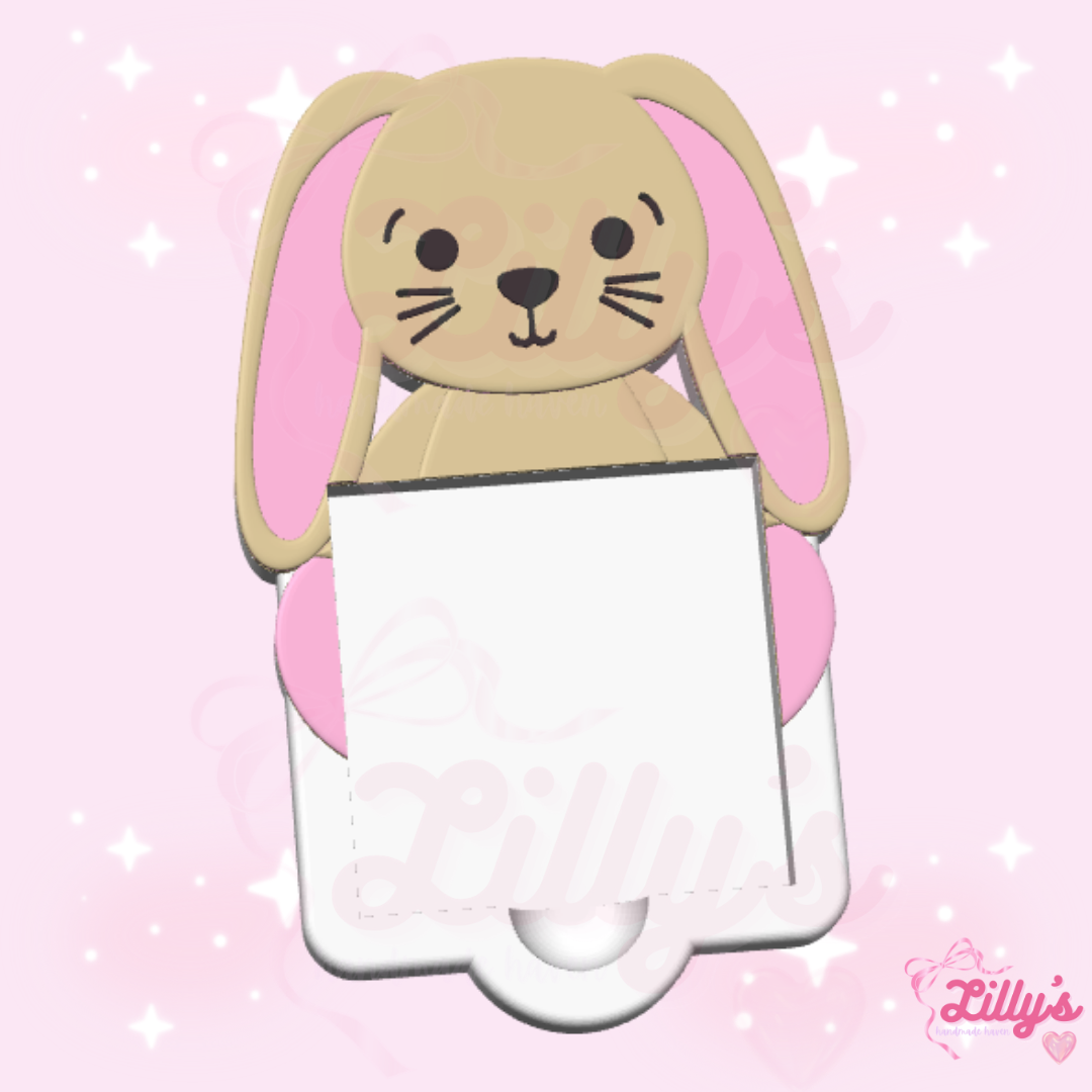 Bunny #3 Sticky Note Holder