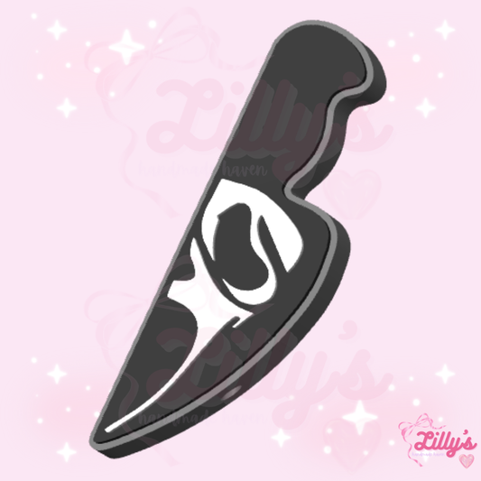 Scream Guy Knife Pen Topper