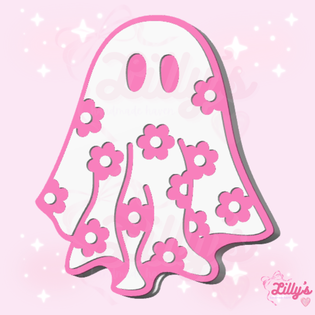 Flower Ghost Pen Topper