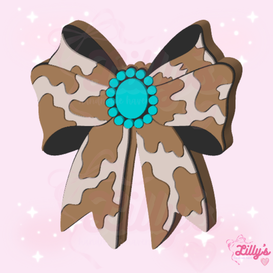 Western Coquette Straw Topper
