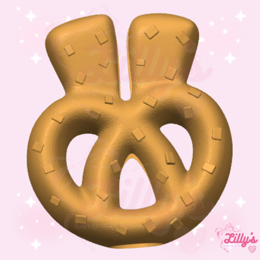 Pretzel Bunny Straw Topper