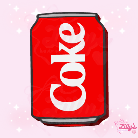 Red Soda Straw Topper