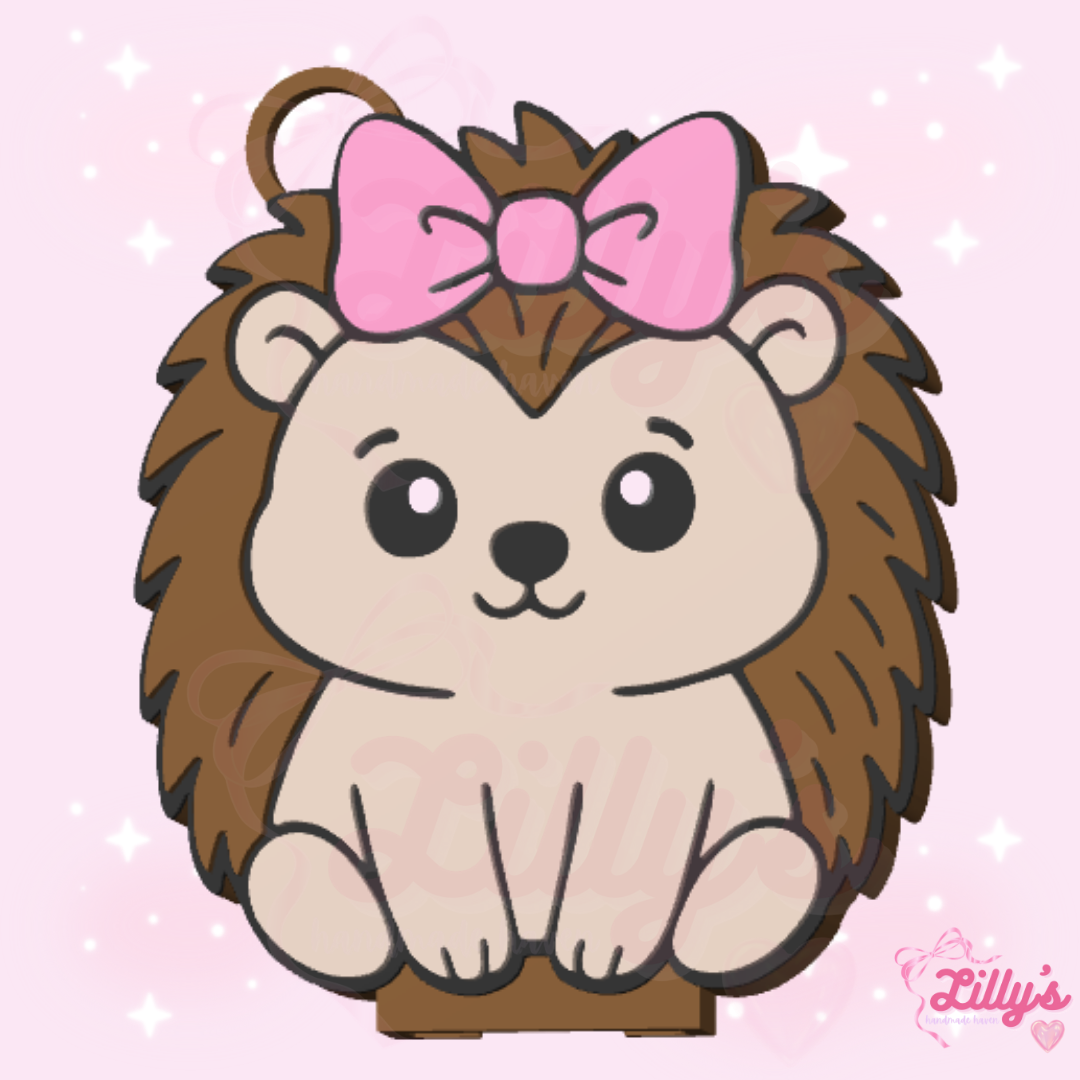 Porcupine Can Opener Keychain