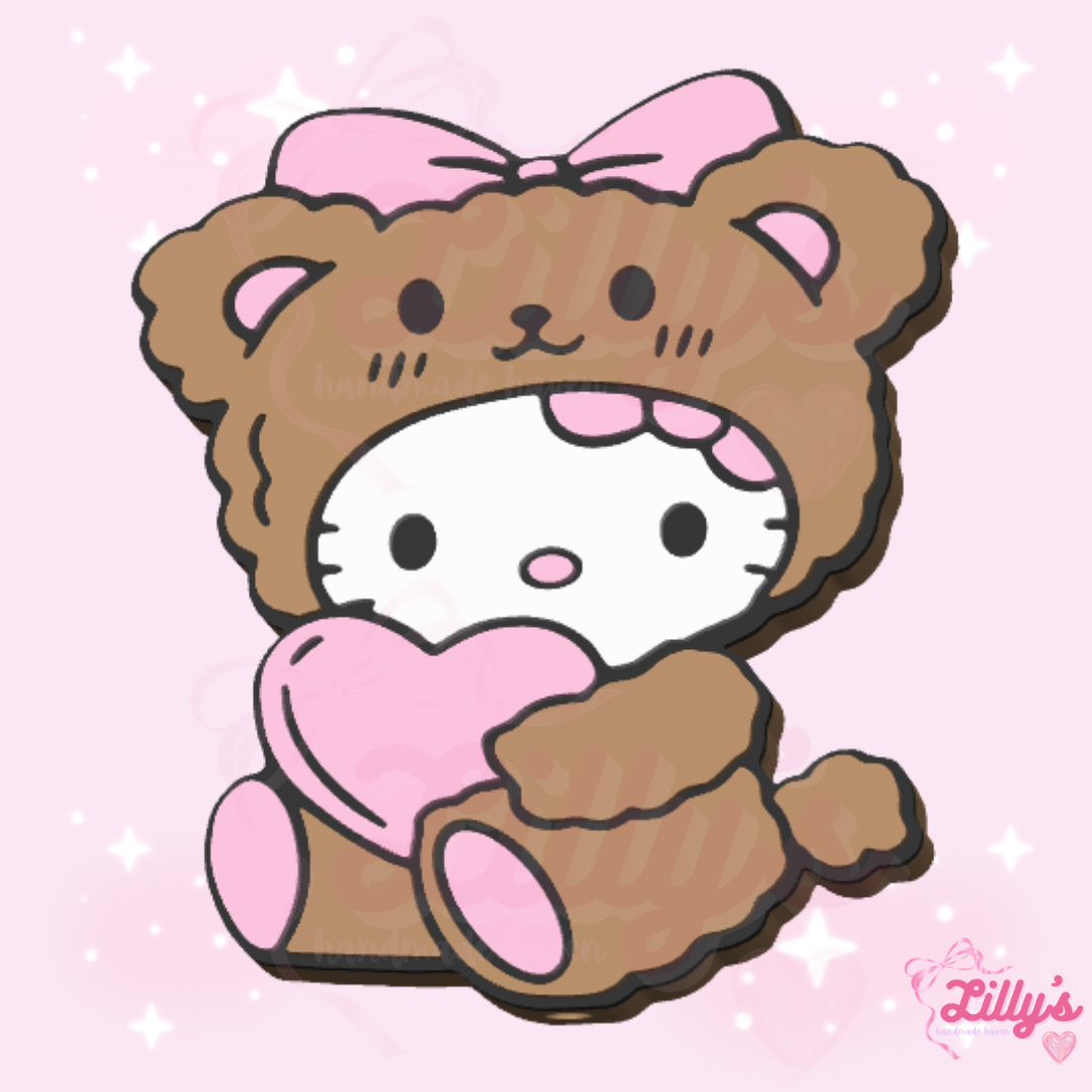 Cute Cat Bear Costume Pen Topper