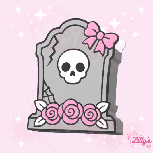 Girly Tombstone Pen/Makeup Brush Holder