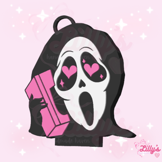 Scream Guy Can Opener Keychain