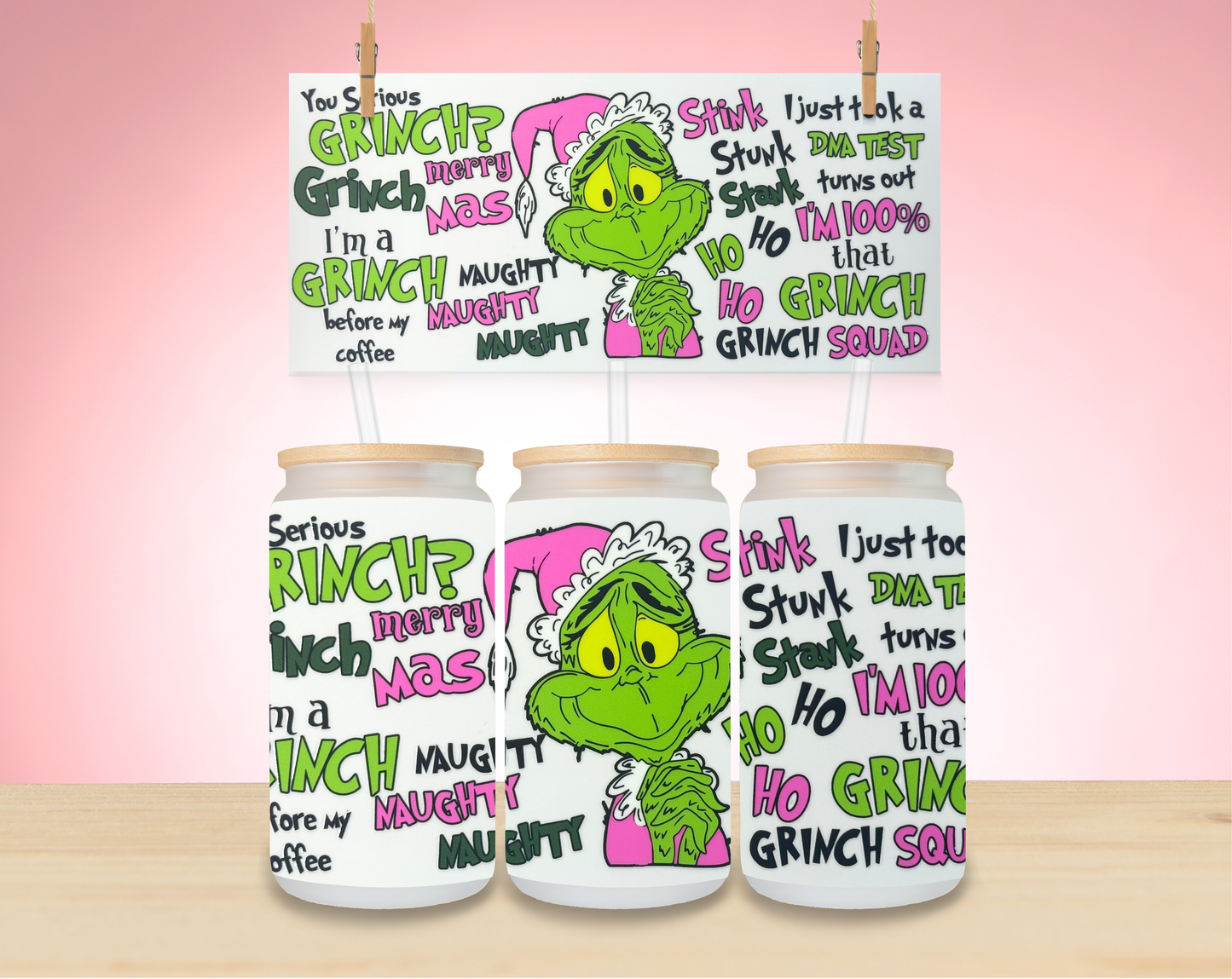 Christmas Character Wraps- Not for individual sale