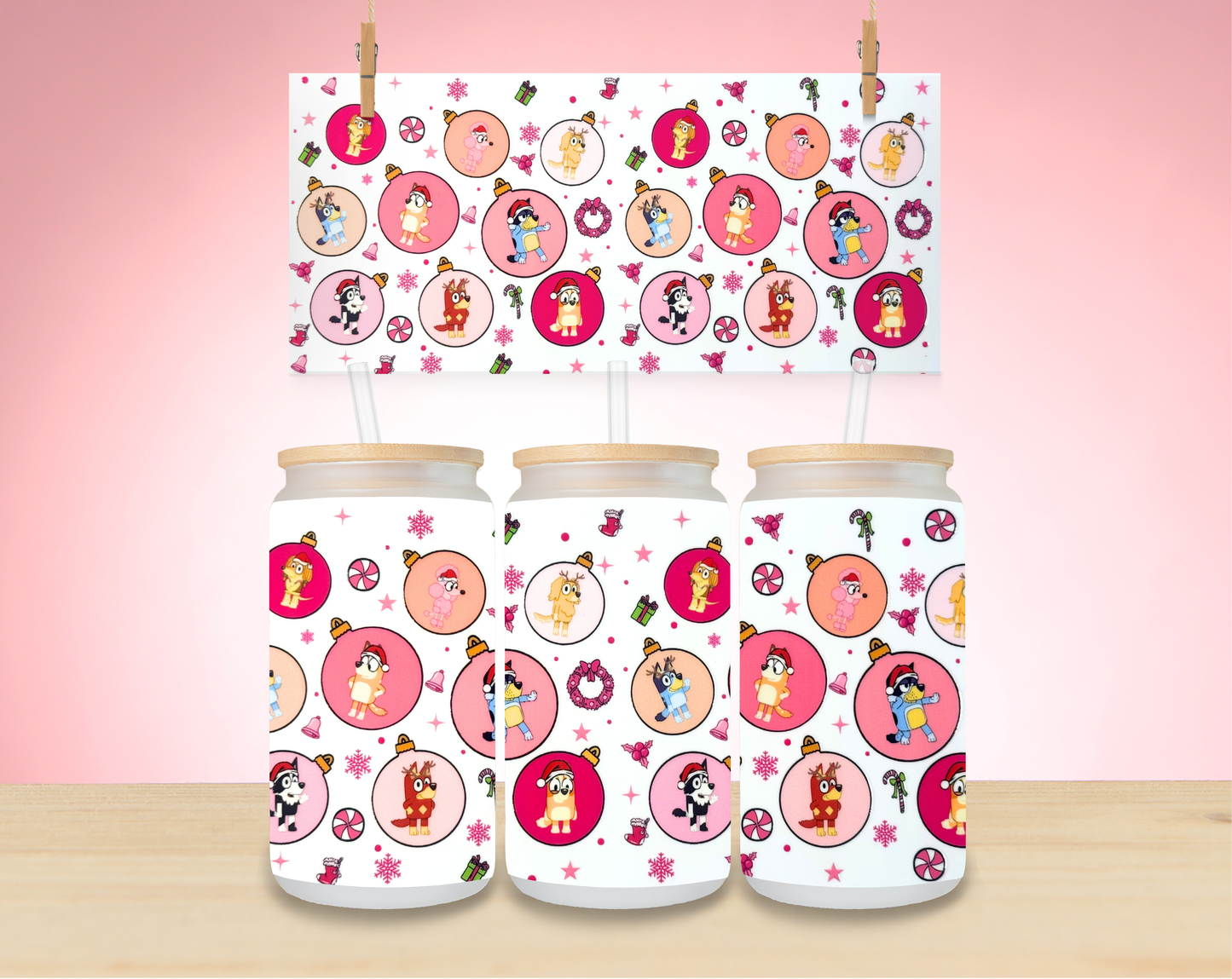 Christmas Character Wraps- Not for individual sale