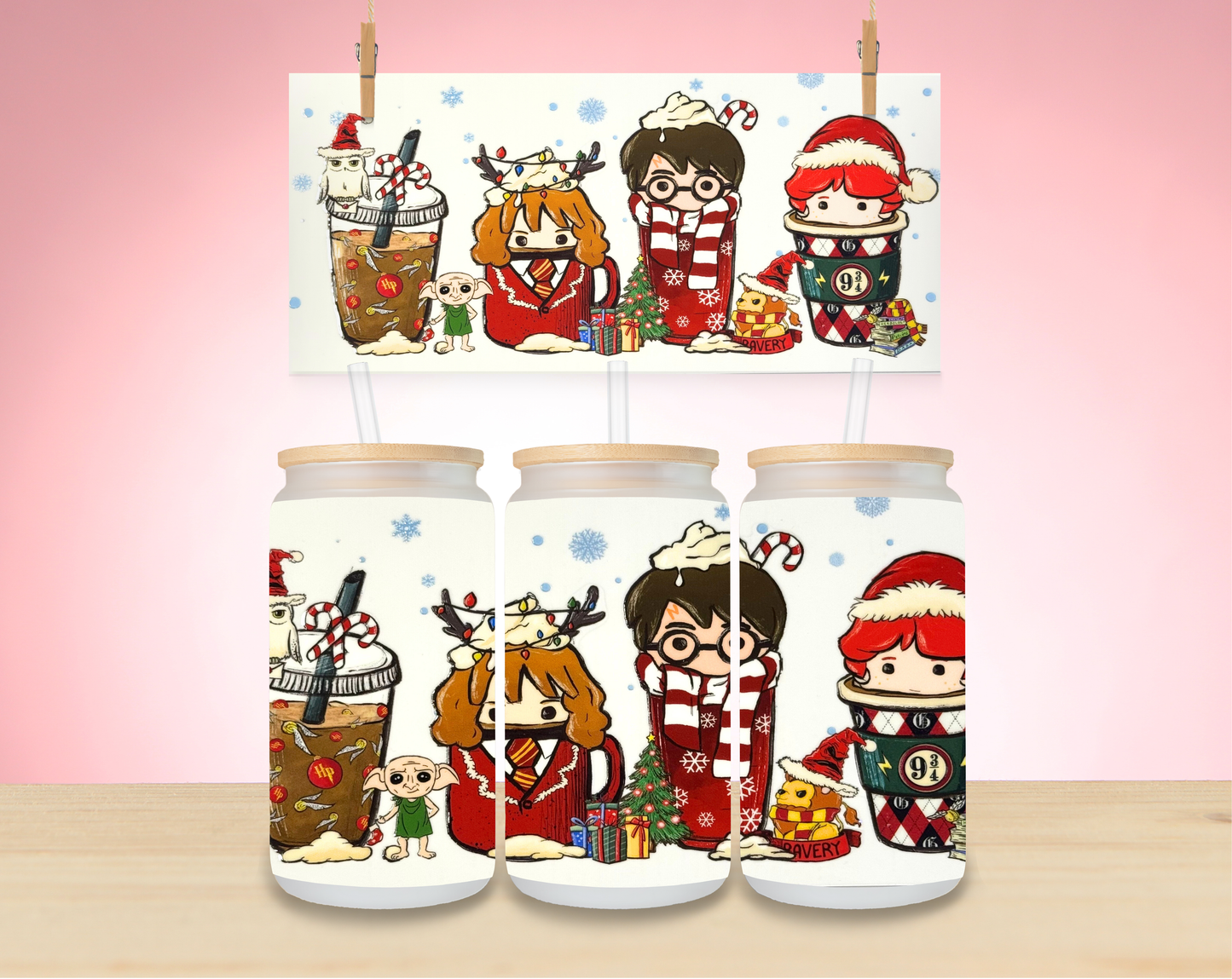 Christmas Character Wraps- Not for individual sale
